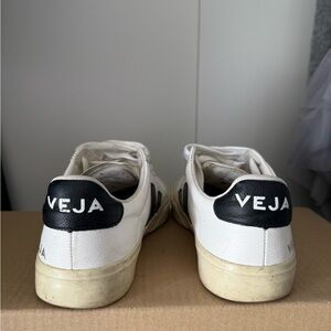 Veja White and Black Women's Sneakers